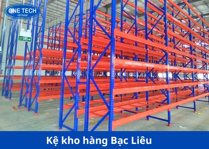 Kệ kho hàng Bạc Liêu tải trọng cao